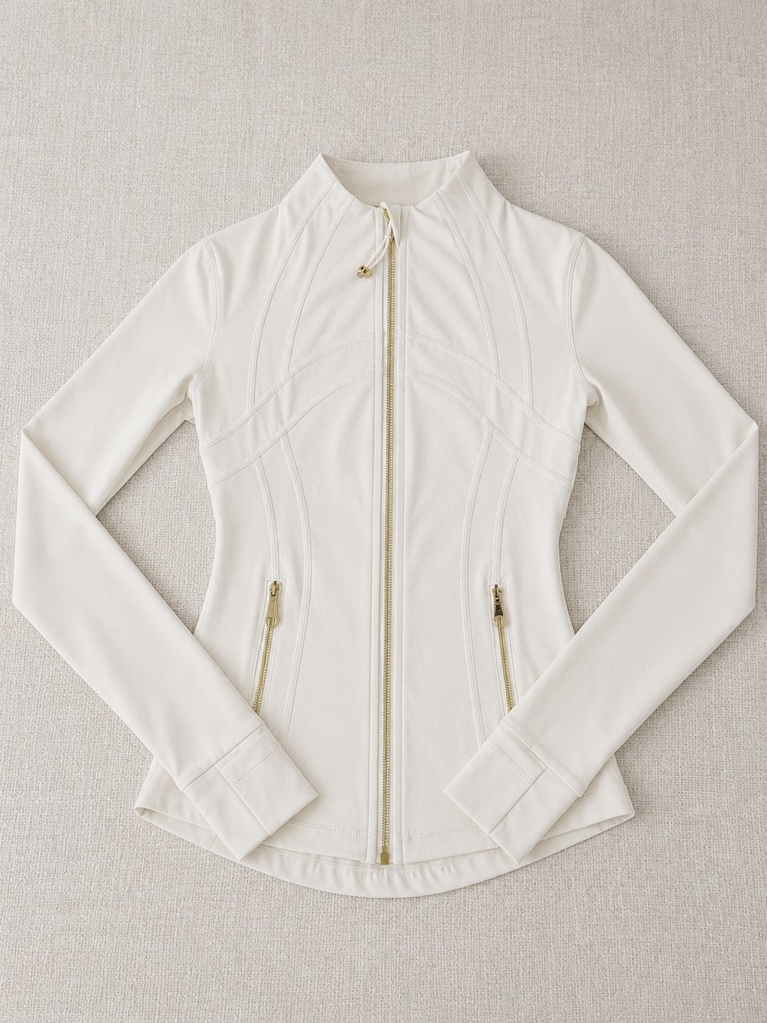 Lululemon vest gold white, Kleding | Dames, Truien en Vesten, Ophalen of Verzenden, Nieuw, Maat 36 (S), Wit