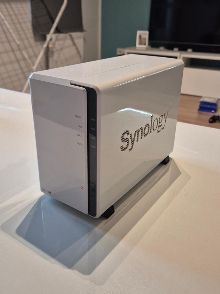 Synology DS213j NAS – Zonder harde schijven, Ophalen of Verzenden, Gebruikt
