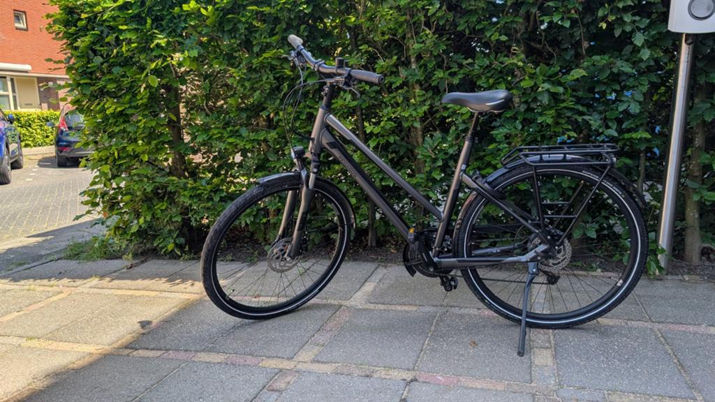 Pegasus Premio SL Disc 27 damesfiets frame 55 (2023), 53 tot 56 cm, Versnellingen, Zo goed als nieuw, Ophalen