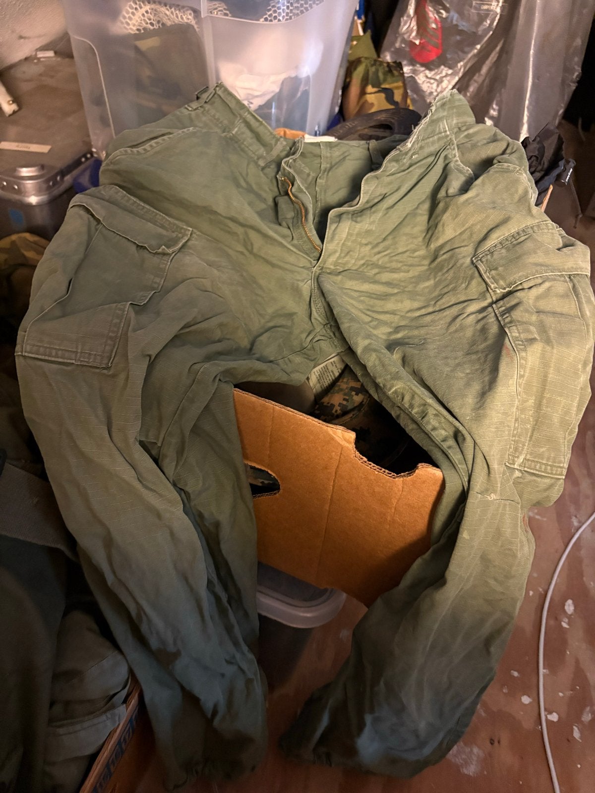 Originele Vietnam Oorlog Broek 1968 - Kleine Maat, Ophalen of Verzenden, Landmacht, Amerika, Kleding of Schoenen