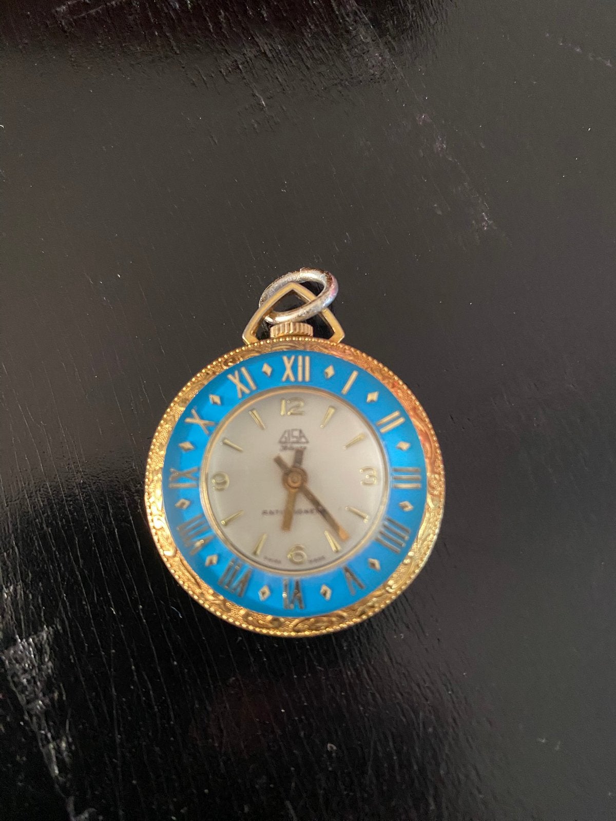vintage klokhanger, Ophalen of Verzenden, Zo goed als nieuw, Overige materialen