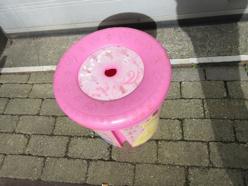 Disney Princess opbergton - prullenbak, Ophalen, Gebruikt