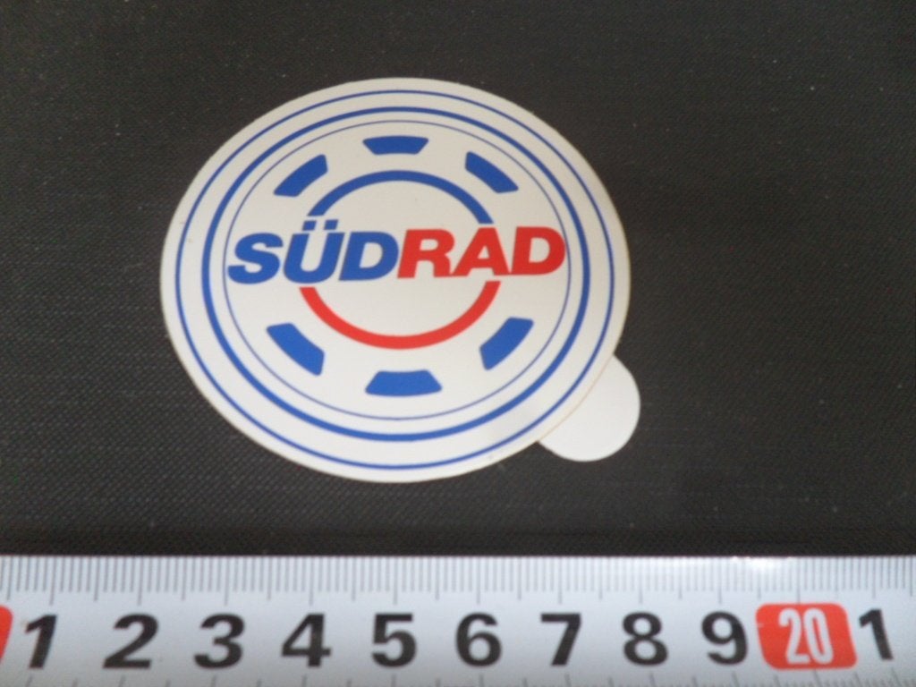 sticker SÜDRAD, Ophalen of Verzenden, Zo goed als nieuw