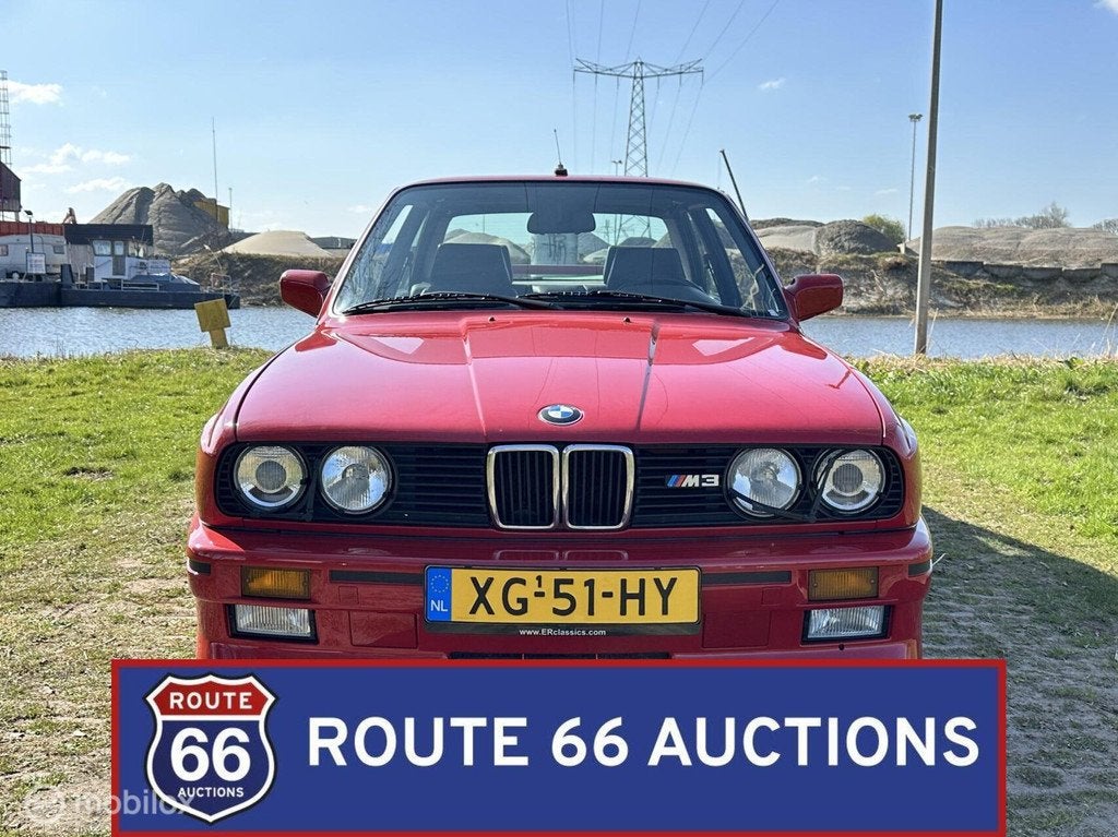 BMW M3 | 1989 | Route 66 Auctions, Overige carrosserieën, Zwart, Bedrijf, Handgeschakeld