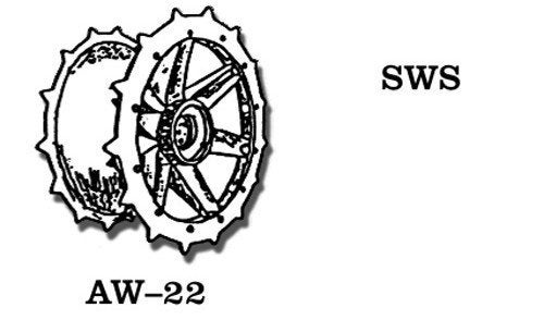 Friulmodel 1:35 drive sprocket sWS & varianten, Overige merken, Tank, 1:32 tot 1:50, Nieuw