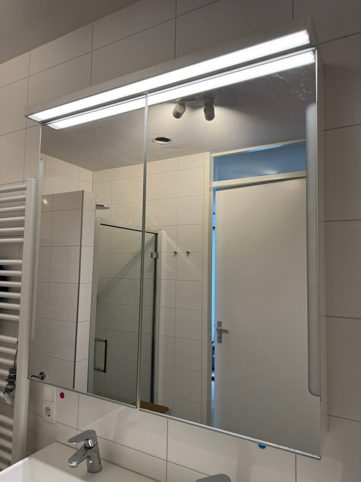 IKEA Storjorm Spiegelkast 100cm, Huis en Inrichting, Badkamer | Badkamermeubels, Ophalen, 50 tot 100 cm, Minder dan 100 cm, 25 tot 50 cm
