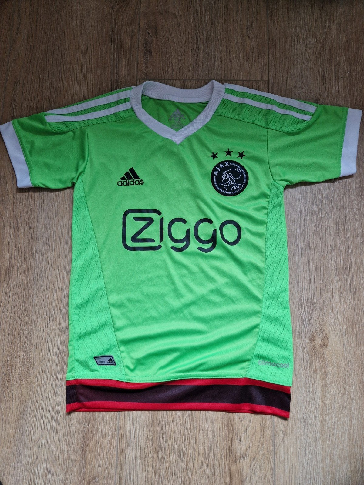 Adidas Ajax uitshirt 2015 / 2016 maat 140, Ophalen of Verzenden