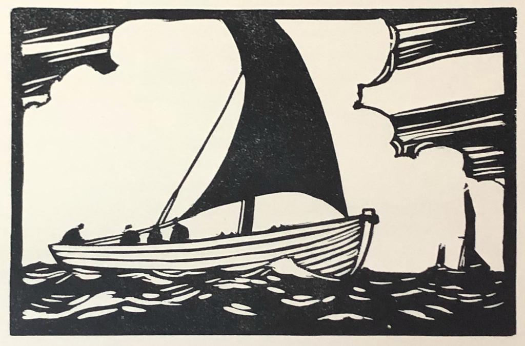 Mooie kunst bij het Grafiekkabinet Cyril A Wilkinson, Ophalen of Verzenden