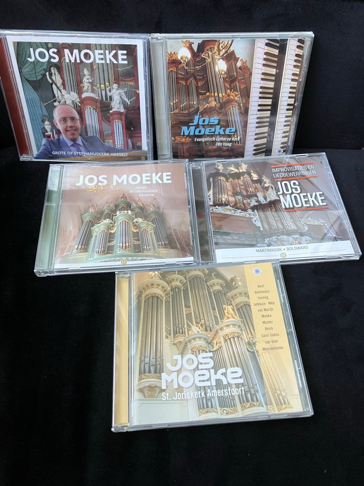Jos Moeke CD's - Orgelmuziek (1 CD nog in plastic), Overige componisten, Overige typen, Ophalen of Verzenden, Zo goed als nieuw