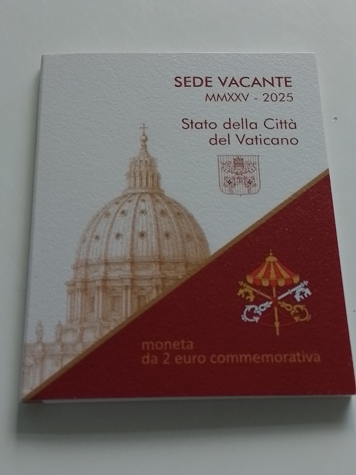 2- Euromunt Vaticaan  2025: Sede Vacante, Ophalen of Verzenden, Vaticaanstad, 2 euro