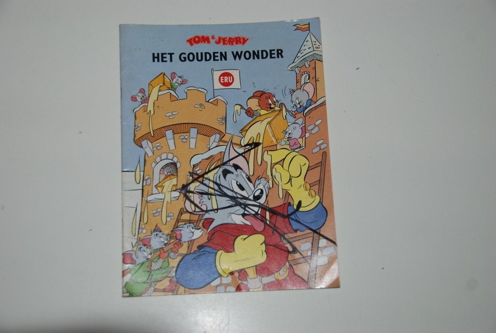 Tom en jerry.                Het gouden wonder., Eén stripboek, Ophalen of Verzenden, Zo goed als nieuw, ERU
