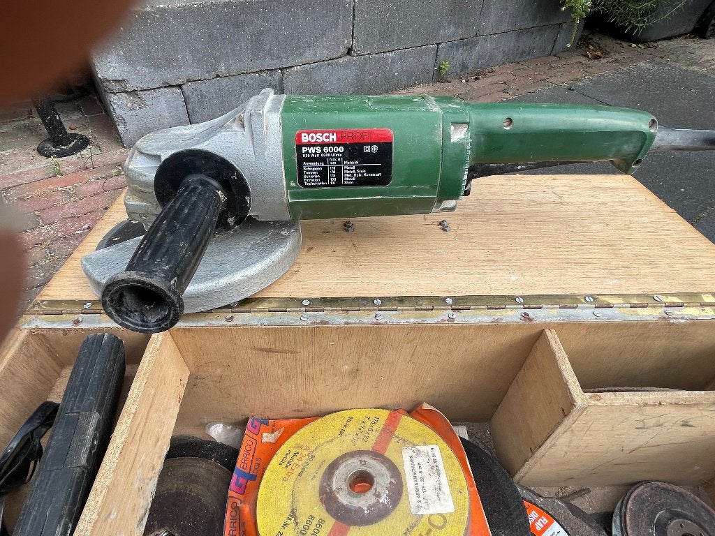 Bosch profi PWS6000 haakse slijper