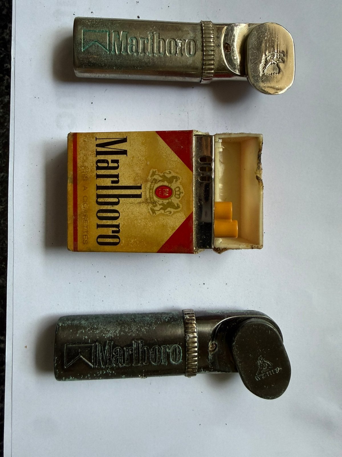 Malboro aanstekers, Ophalen, Gebruikt, Aansteker