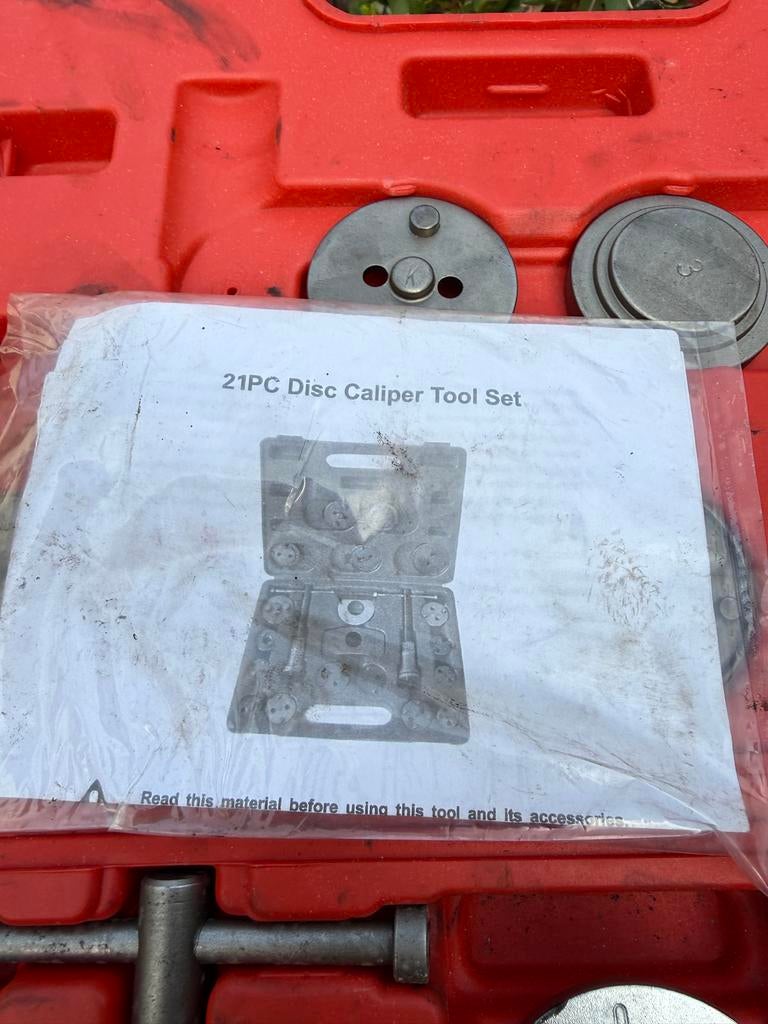 Remzuiger Terugstel Gereedschap Set 21-delig, Auto diversen, Autogereedschap, Gebruikt, Ophalen of Verzenden