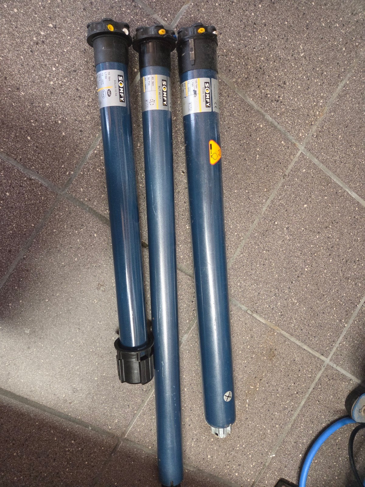 somfy 100nm  50nm  30nm schakelaarmotor, Doe-het-zelf en Verbouw, Rolluiken, Gebruikt, Minder dan 100 cm, Wit, Ophalen of Verzenden