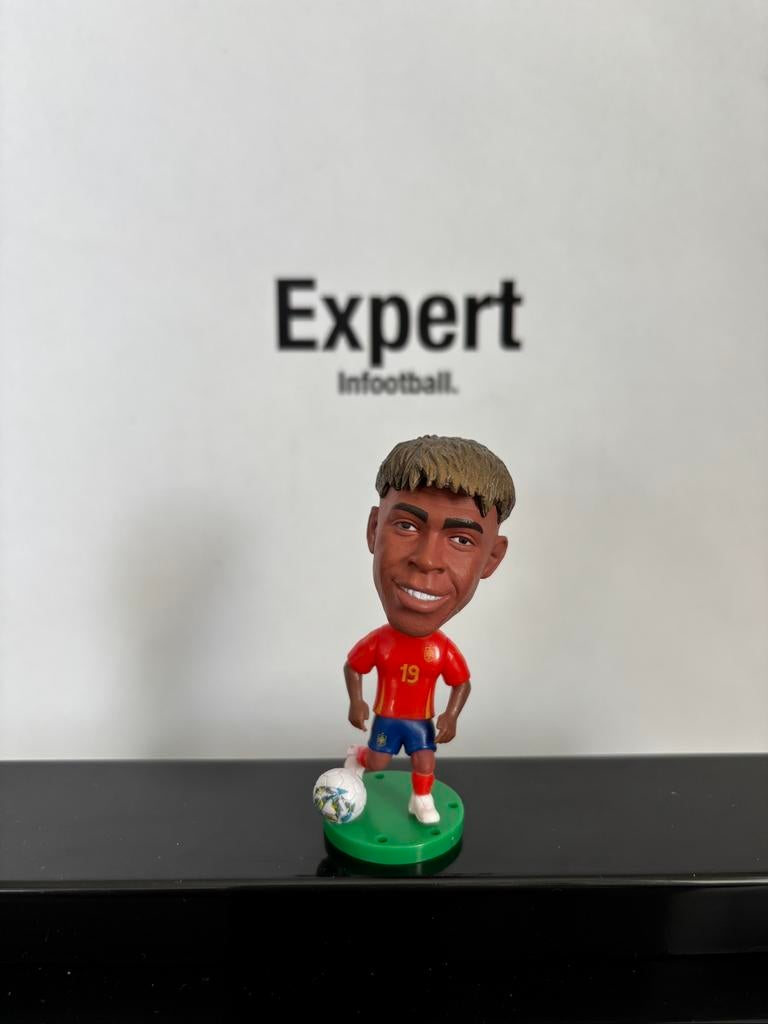 Lamine yamal voetbalpoppetje - Spanje, Ophalen of Verzenden, Nieuw, Buitenlandse clubs, Beeldje of Poppetje
