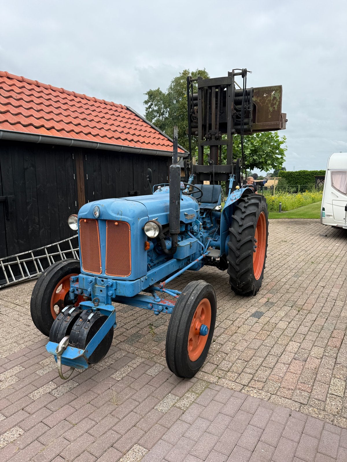 Goed lopende Fordson Major met werkende hef, Zakelijke goederen, Ophalen, Oldtimer, Tot 80 Pk, Ford