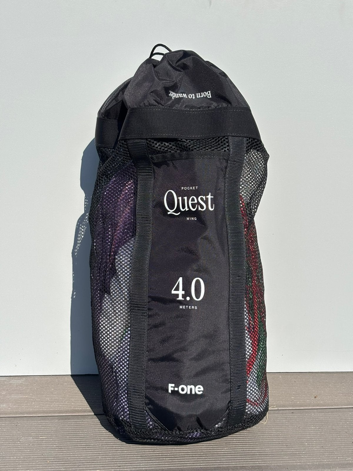 F-One Quest 4m ex-demo, Ophalen, Zo goed als nieuw, Wingsurf-wing