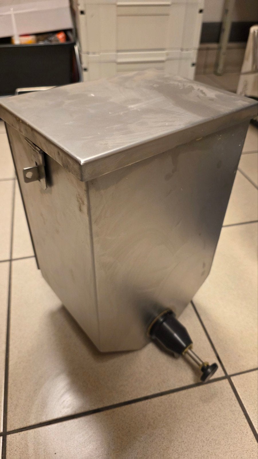 Procar RVS zeepdispenser, professionele werkplaats dispenser, Ophalen of Verzenden, Gebruikt, Rvs, Overige typen