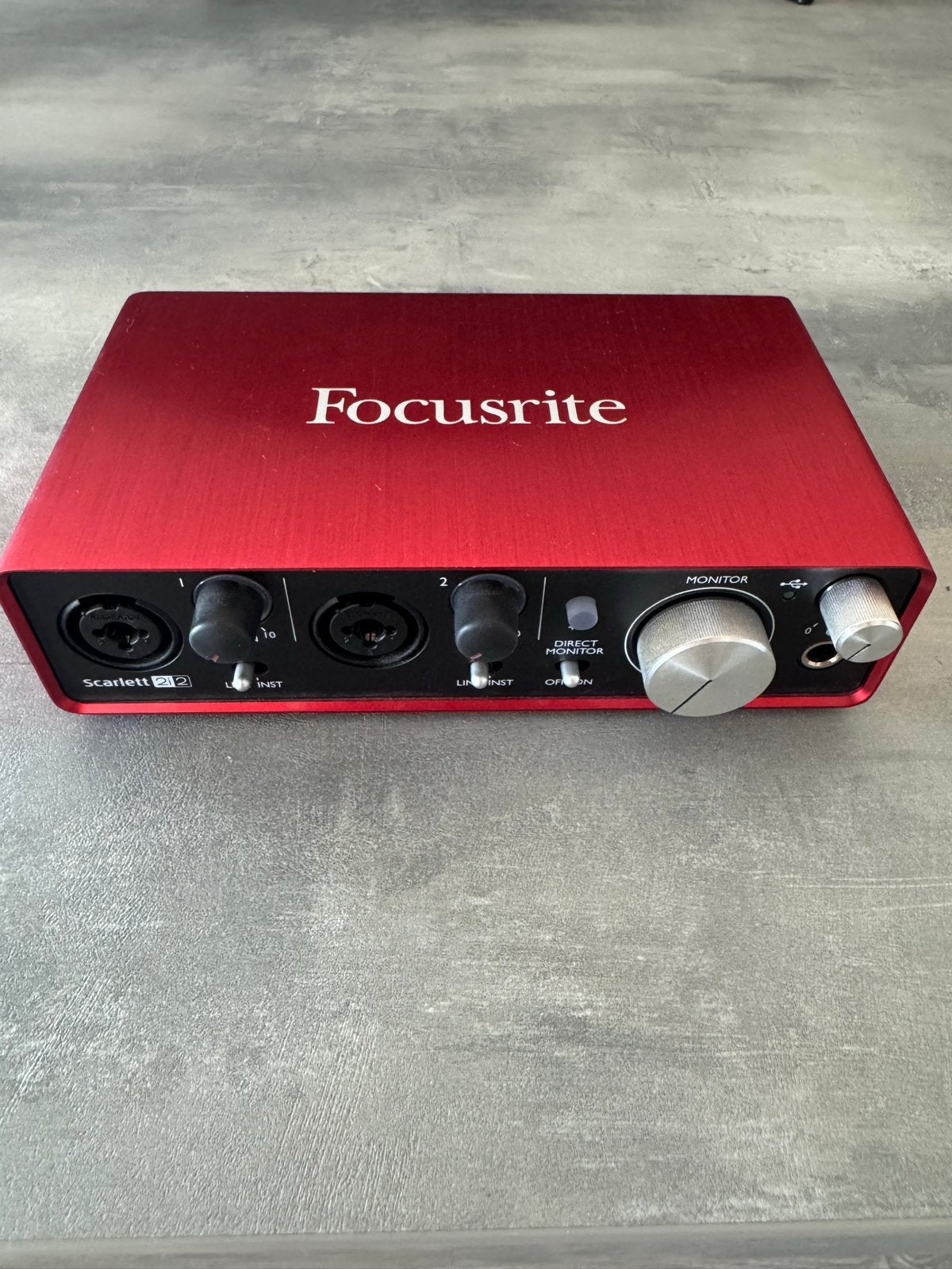 Focusrite Scarlett 2i2 USB Audio Interface, Muziek en Instrumenten, Overige Muziek en Instrumenten, Zo goed als nieuw, Ophalen of Verzenden