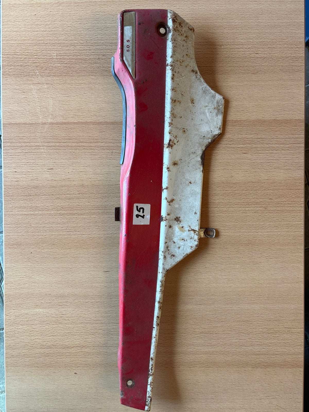Kapitein Mobylette 50 S zijkap rechts, Fietsen en Brommers, Ophalen of Verzenden, Gebruikt, Kap, Overige merken