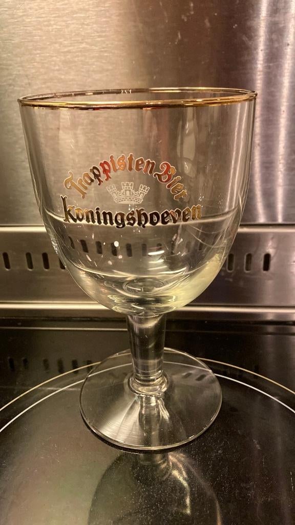 11 La Trappe Trappist Bierglazen Bolletje Bokaal Prijs Stuk!, Verzenden, Zo goed als nieuw, Glas of Glazen, La Trappe