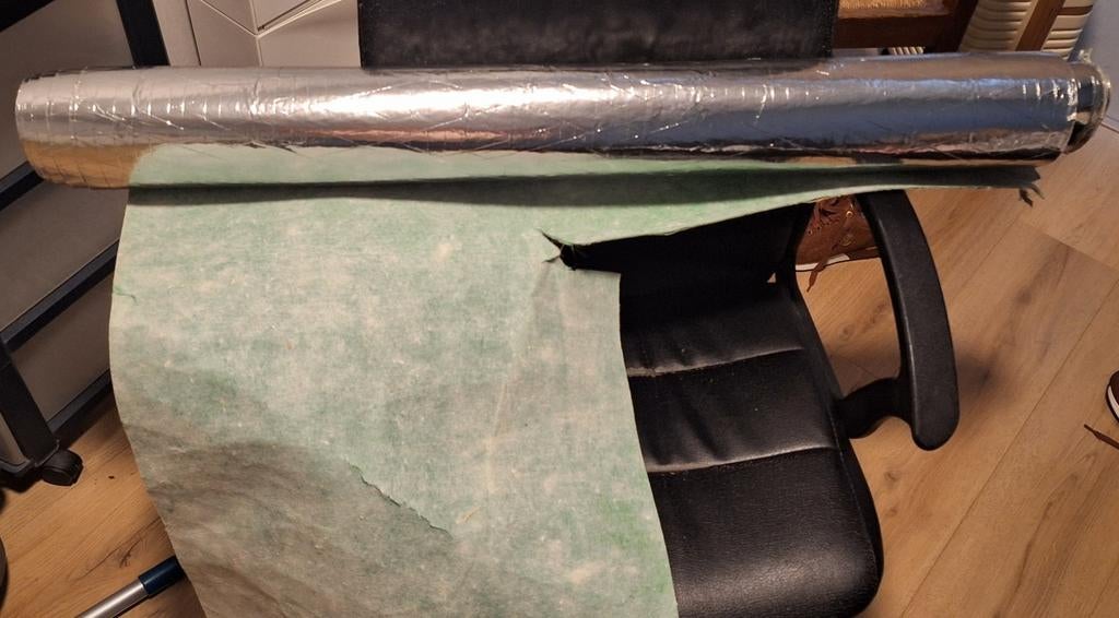 Ondervloer 4 a 5 m x 90cm van Bebo Parket, Ophalen, Nieuw, Minder dan 10 m²