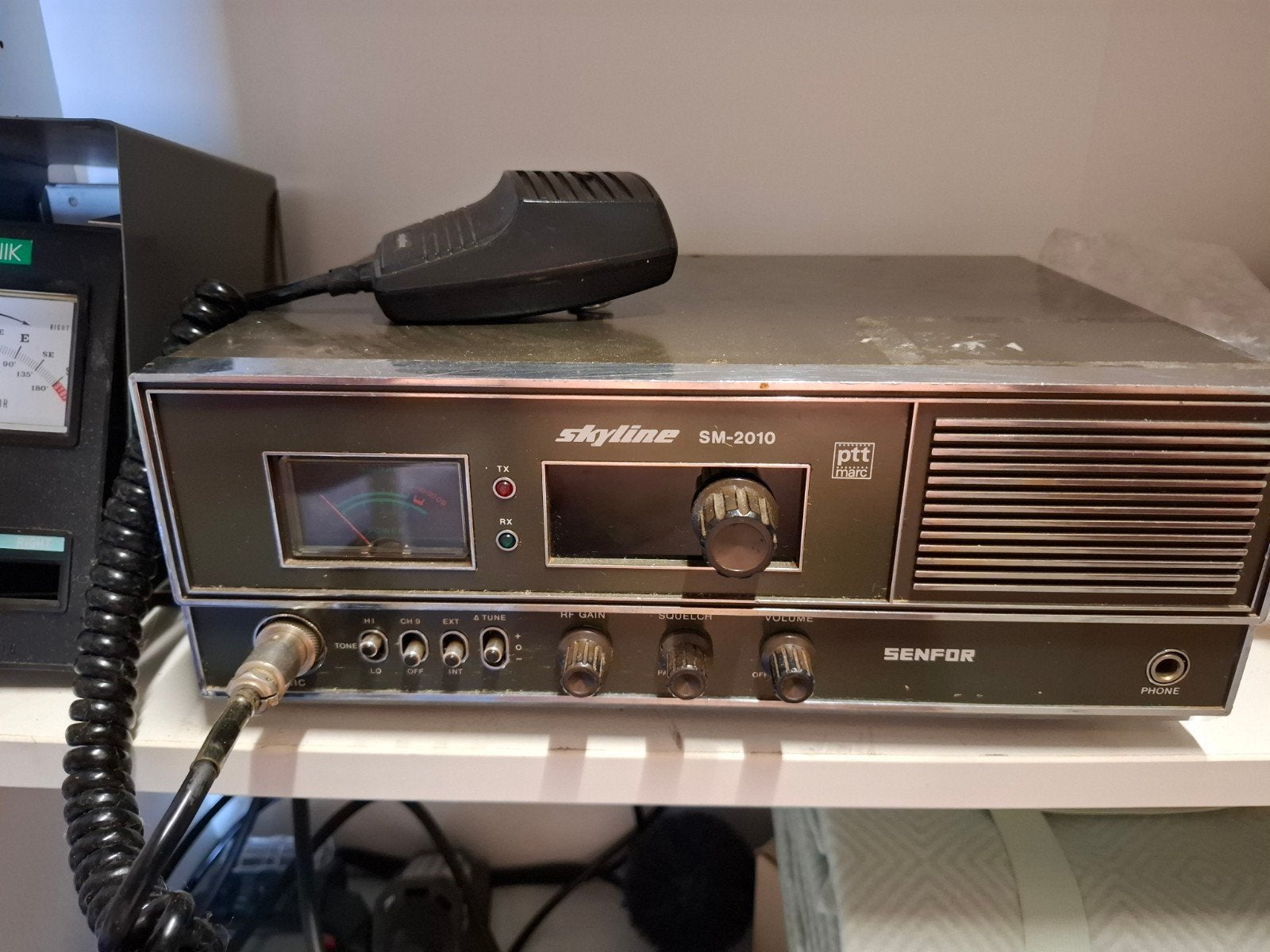 Skyline SM-2010 CB Radio met microfoon, Telecommunicatie, Ophalen of Verzenden, Gebruikt, Zender en Ontvanger