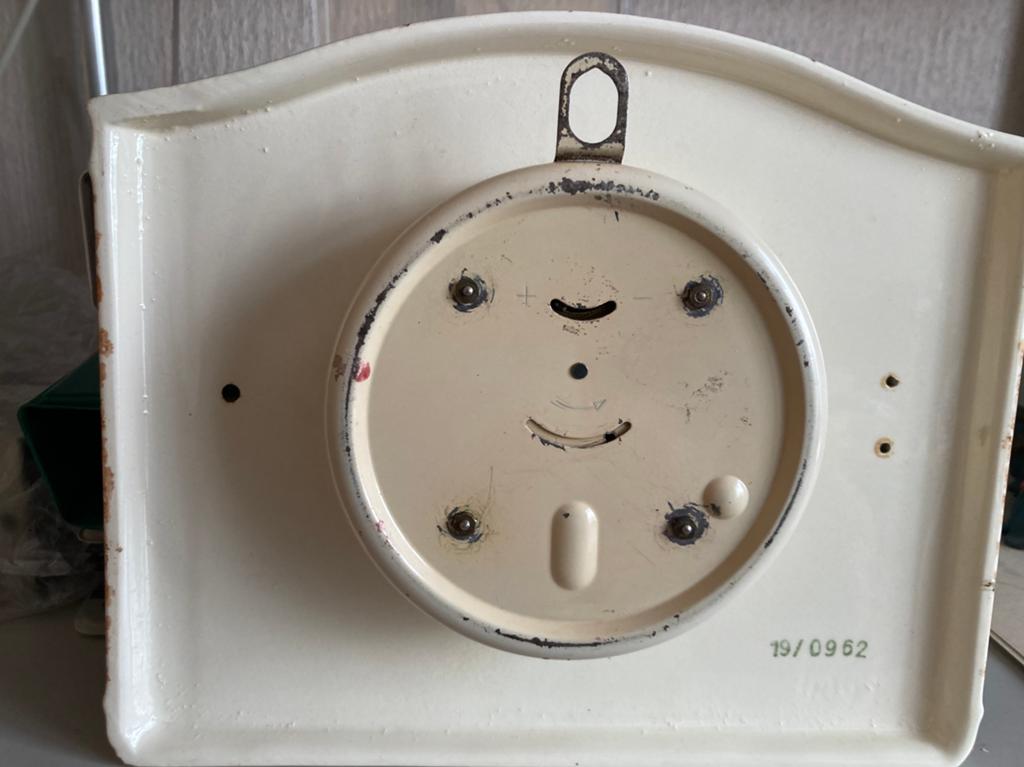 Vintage Junghans wandklok mechanisme - Jaren '50, Antiek en Kunst, Antiek | Klokken, Ophalen of Verzenden