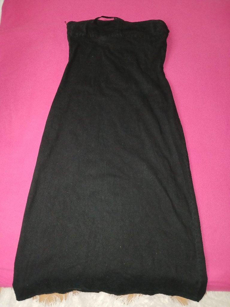 Zwarte jeansjurk DKNY.  XL, Kleding | Dames, Ophalen, Zwart, Maat 46/48 (XL) of groter, Zo goed als nieuw