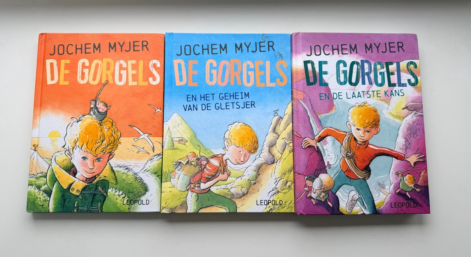 De Gorgels 3 boeken - Jochem Myer - evt met knuffel, Ophalen of Verzenden, Zo goed als nieuw, Fictie