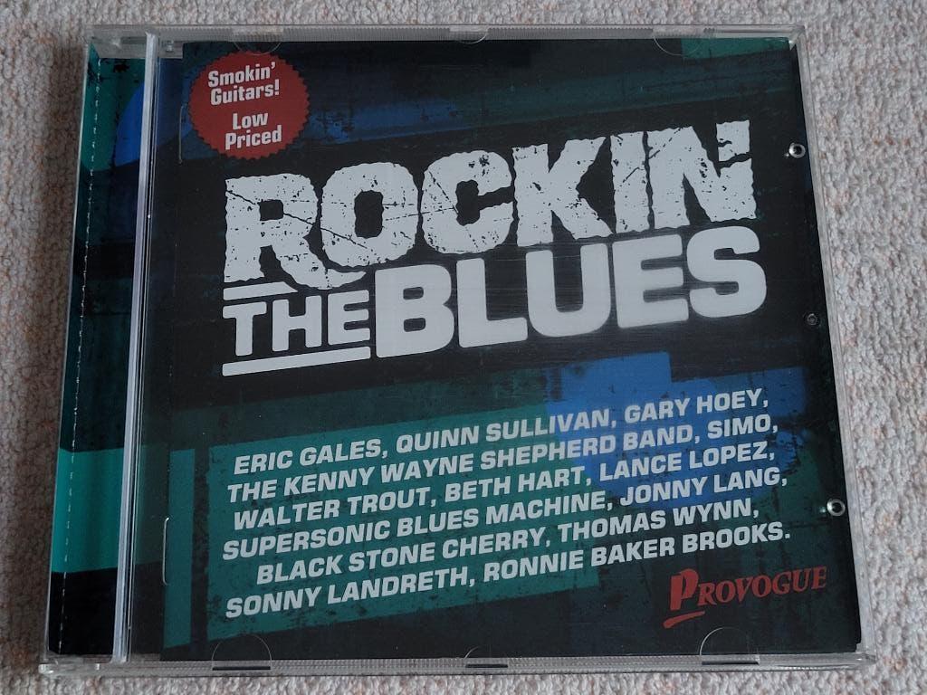 VARIOUS - Rockin The Blues CD (BLUES) ZGAN, Ophalen of Verzenden, 1980 tot heden, Zo goed als nieuw, Blues