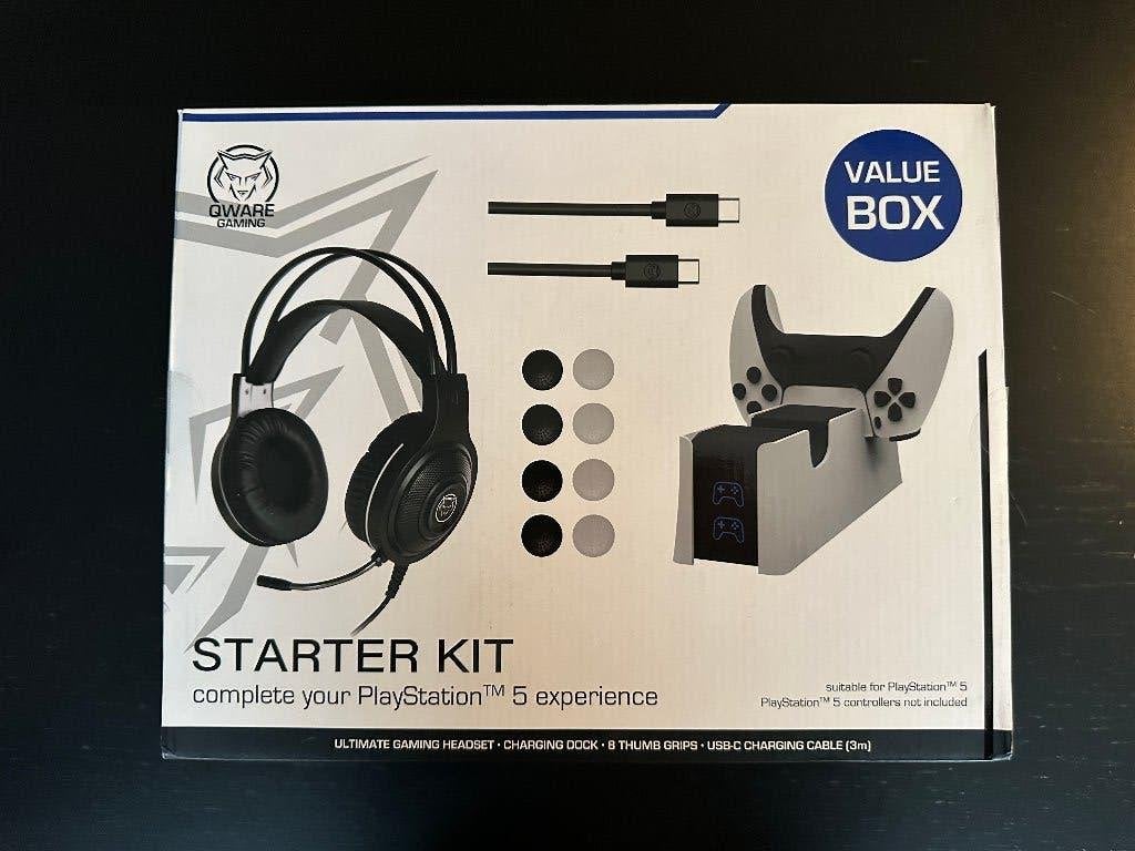 PS5 Qware starter kit - Nieuw, Spelcomputers en Games, Ophalen of Verzenden, Nieuw, Controller