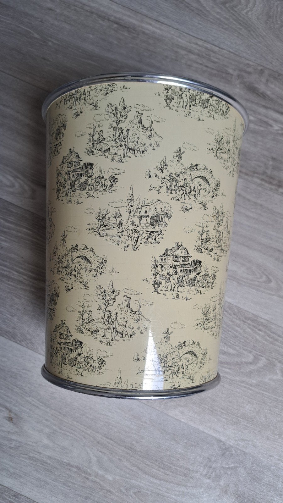 Vintage prullenbak., Ophalen of Verzenden