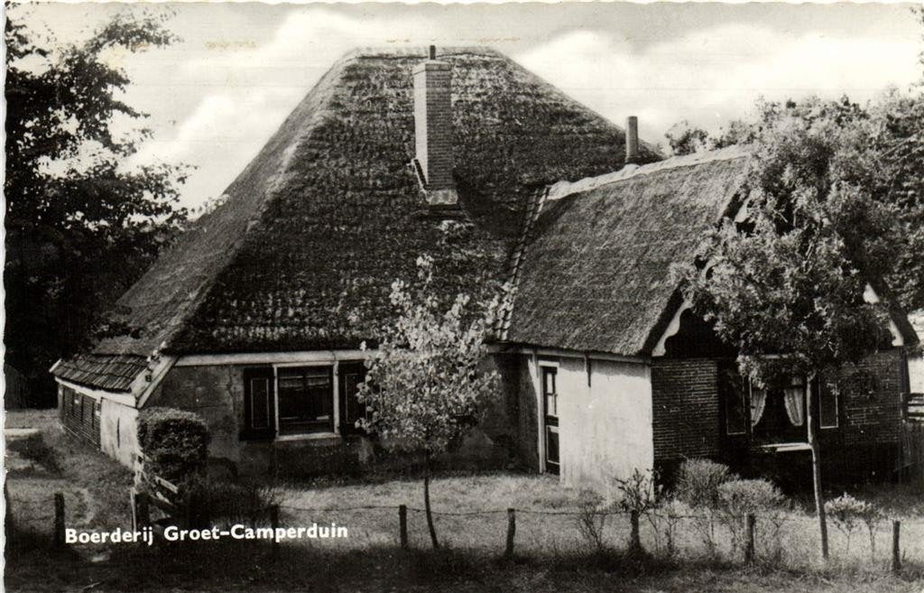 Boerderij Groet-Camperduin - gelopen, Ophalen of Verzenden, 1960 tot 1980, Gelopen, Noord-Holland