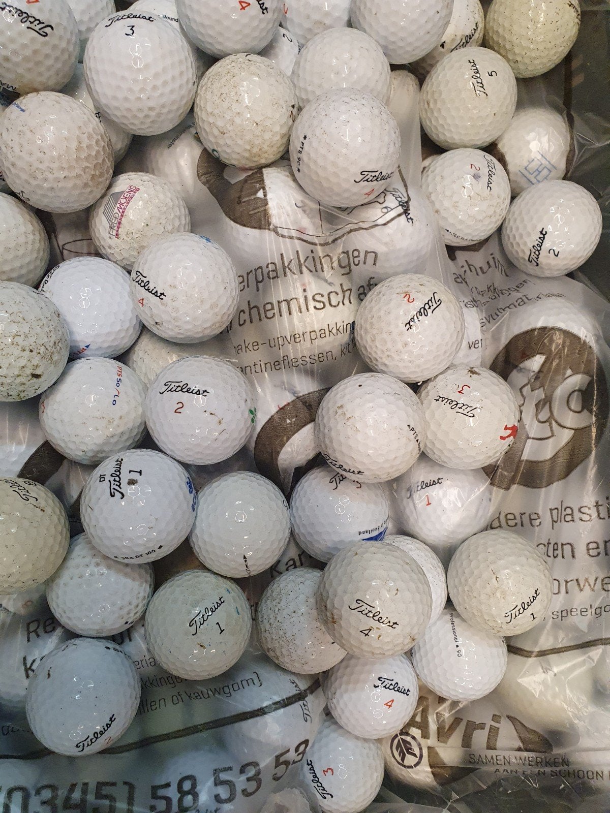 golfballen  alleen af te halen., Sport en Fitness, Golf, Ophalen, Bal(len)