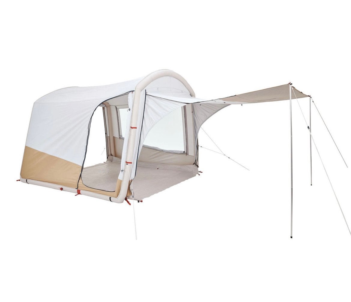 Opblaasbare bustent/ campertent/ cube, Caravans en Kamperen, Ophalen, Gebruikt, Tot en met 4