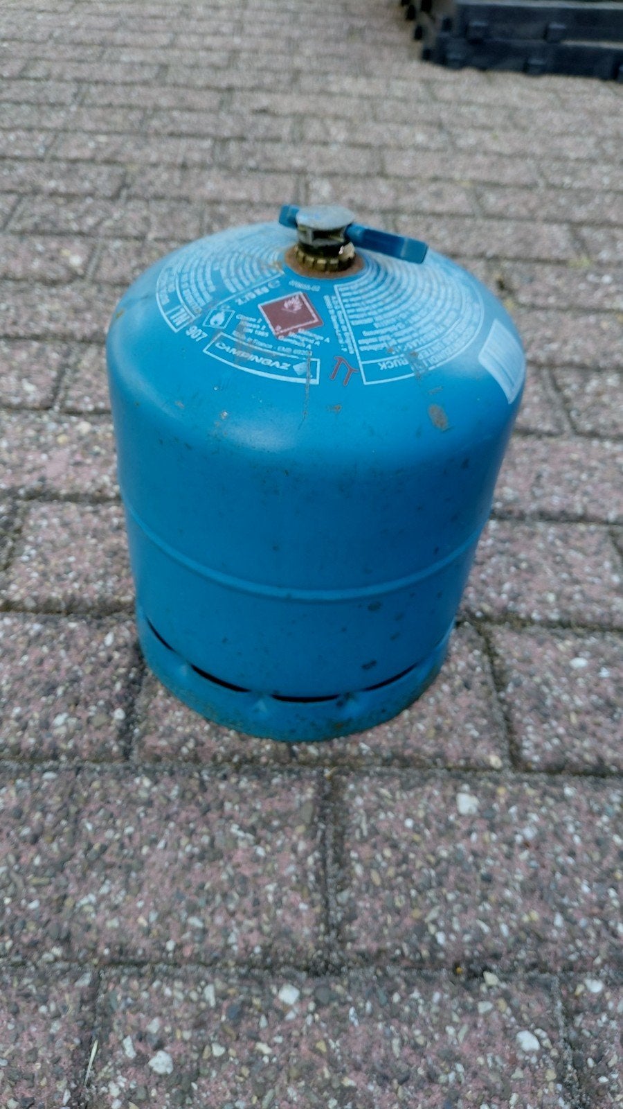 Campingaz gasfles type 907 (leeg), Caravans en Kamperen, Kampeeraccessoires, Ophalen