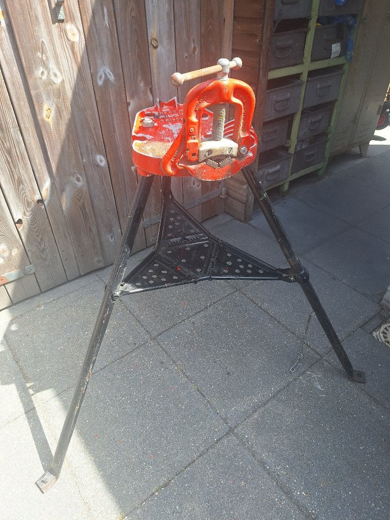Ridgid 40A pionierwerkbank, Ophalen, Gebruikt