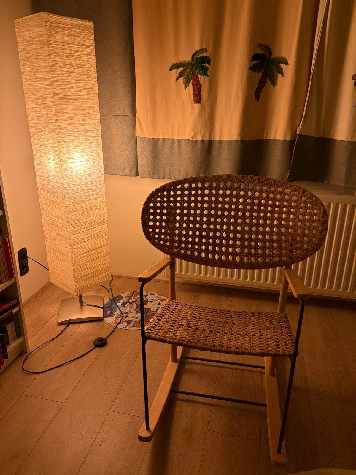 Gronadal IKEA rocking chair, Ophalen, Zo goed als nieuw, Wit, Eén