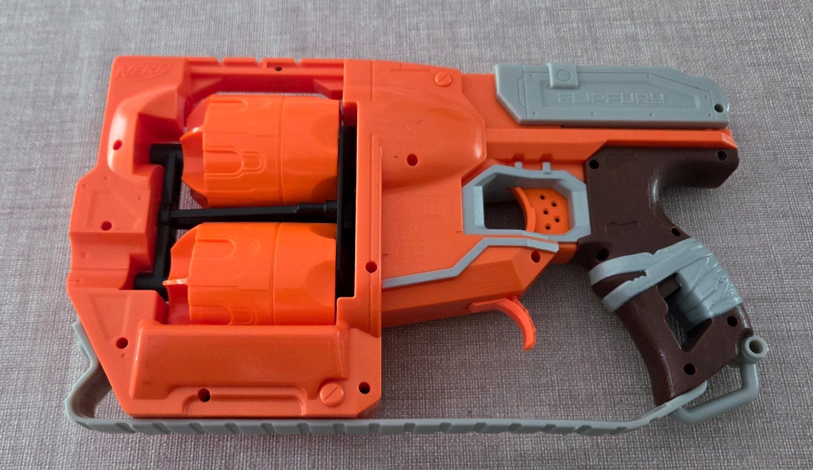 Nerf Flipfury Blaster met extra pijltjes, Ophalen of Verzenden, Gebruikt, Jongen of Meisje