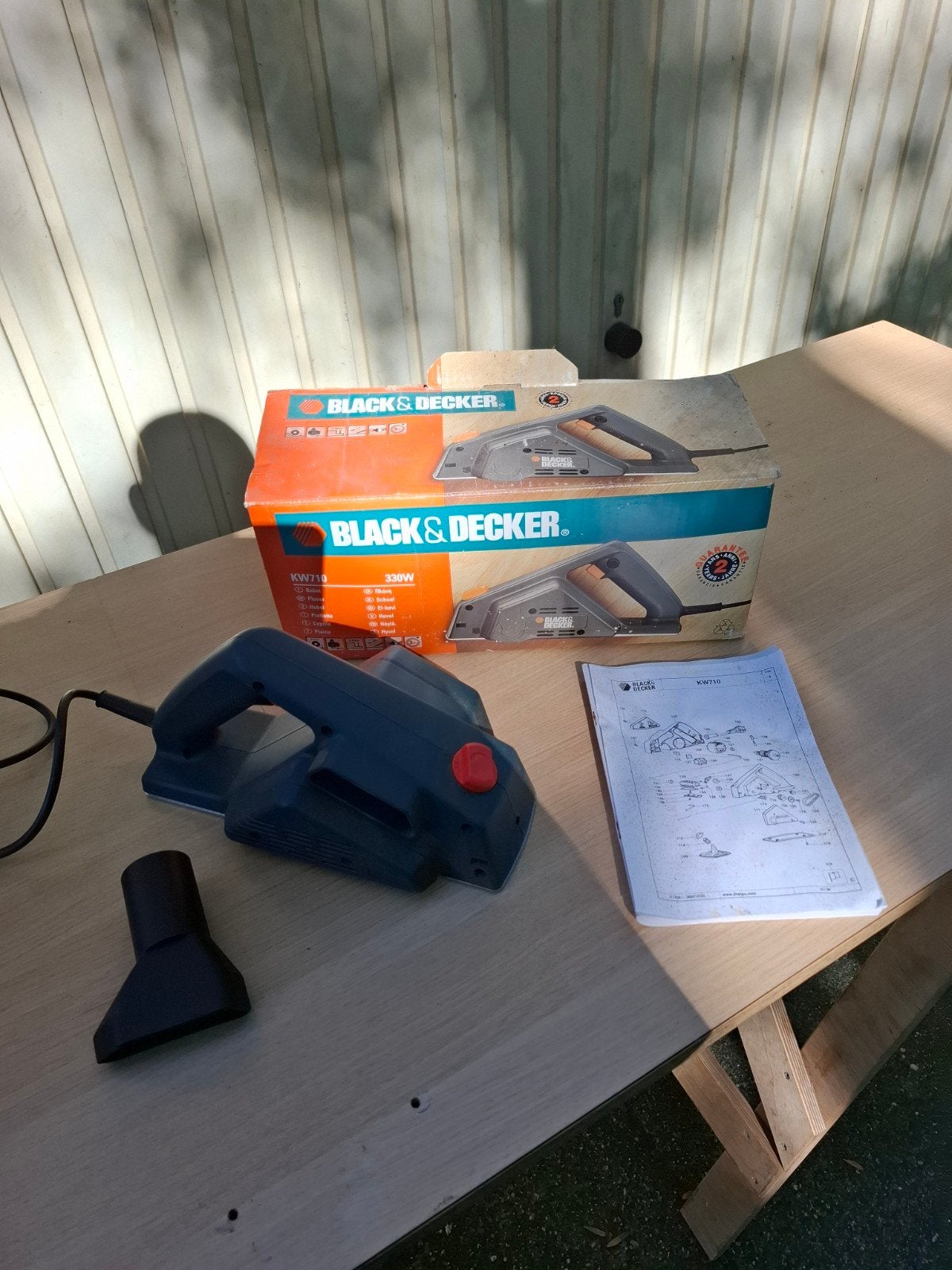 Black & Decker KW710 Schaafmachine 330W, Ophalen, Gebruikt, Overige typen, Bosch