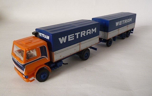 HERPA SCANIA 112E  WETRAM, Verzenden, Zo goed als nieuw, Bus of Vrachtwagen, Herpa