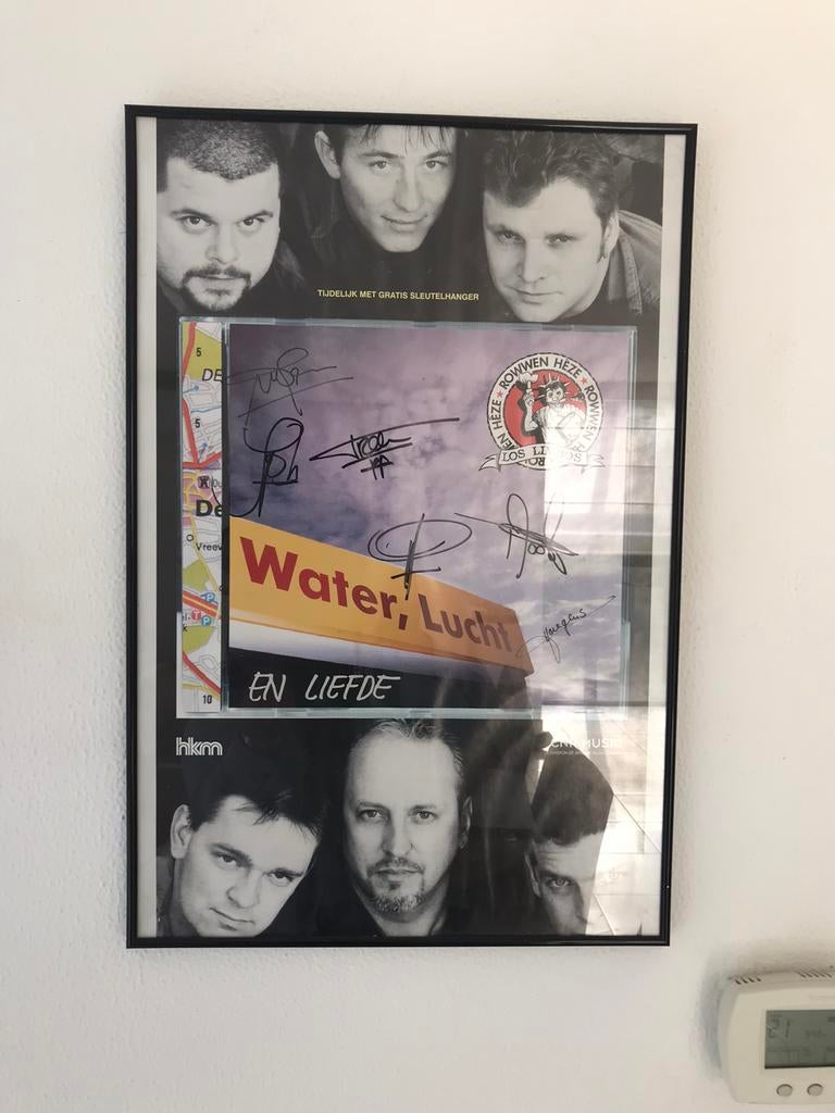Rowwen Hèze, Ophalen of Verzenden, Zo goed als nieuw, Poster, Artwork of Schilderij