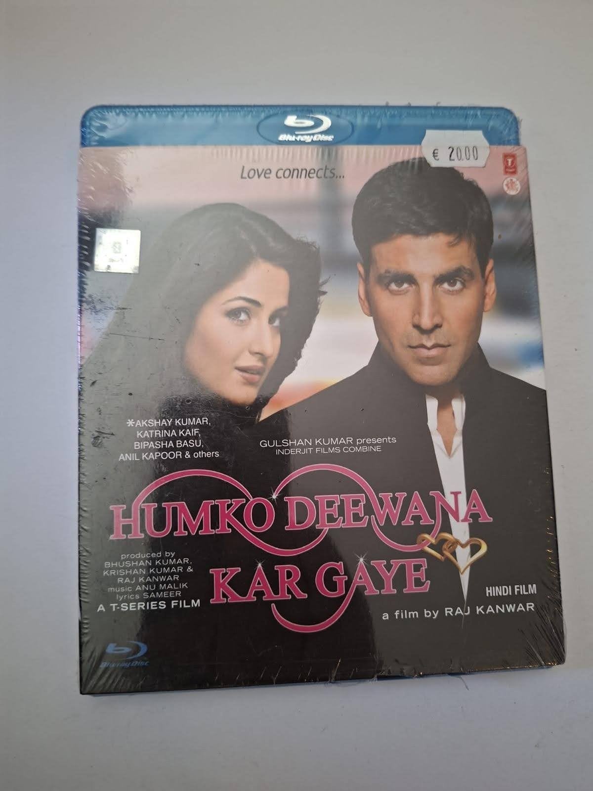 Humko Deewana Kar Gaye - Bollywood Blu-ray Disc, Alle leeftijden, Ophalen of Verzenden, Nieuw in verpakking