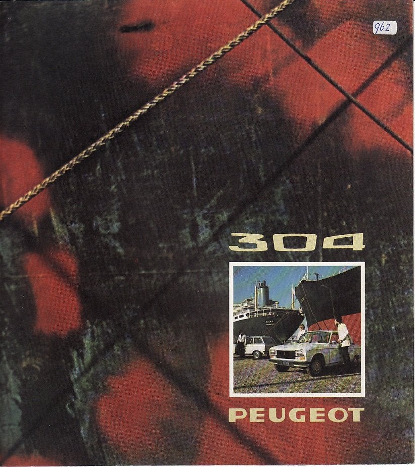 Peugeot 304, 1974, Ophalen of Verzenden, Gelezen, Peugeot