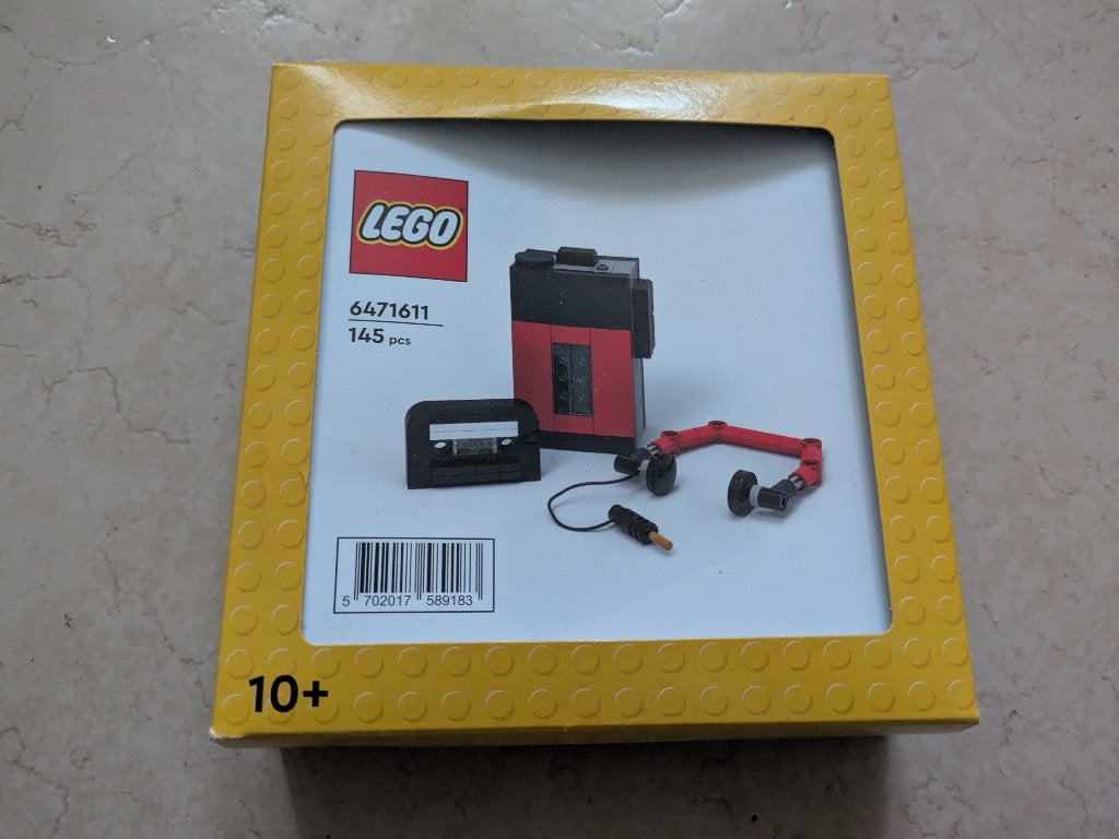 Lego - Draagbare Cassettespeler - 6471611, Overige thema's, Lego, Nieuw, Ophalen of Verzenden