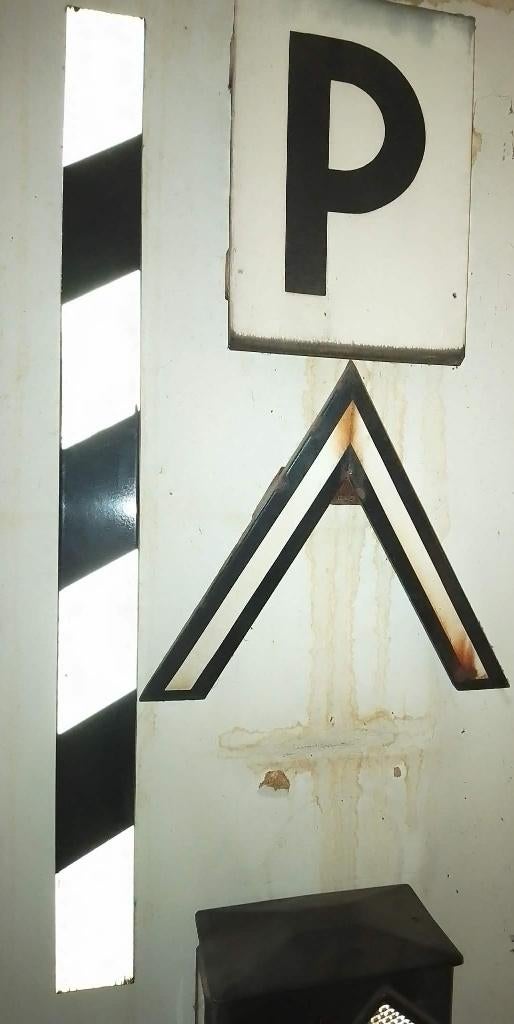 Duitse seinen, Ophalen, Gebruikt, Trein