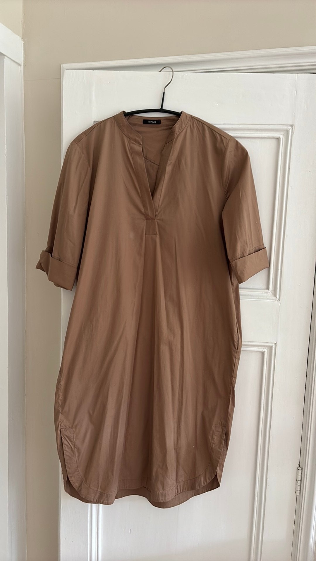 OPUS caramel bruine jurk nieuw M/38, Kleding | Dames, Verzenden, Nieuw, Maat 38/40 (M), Overige kleuren