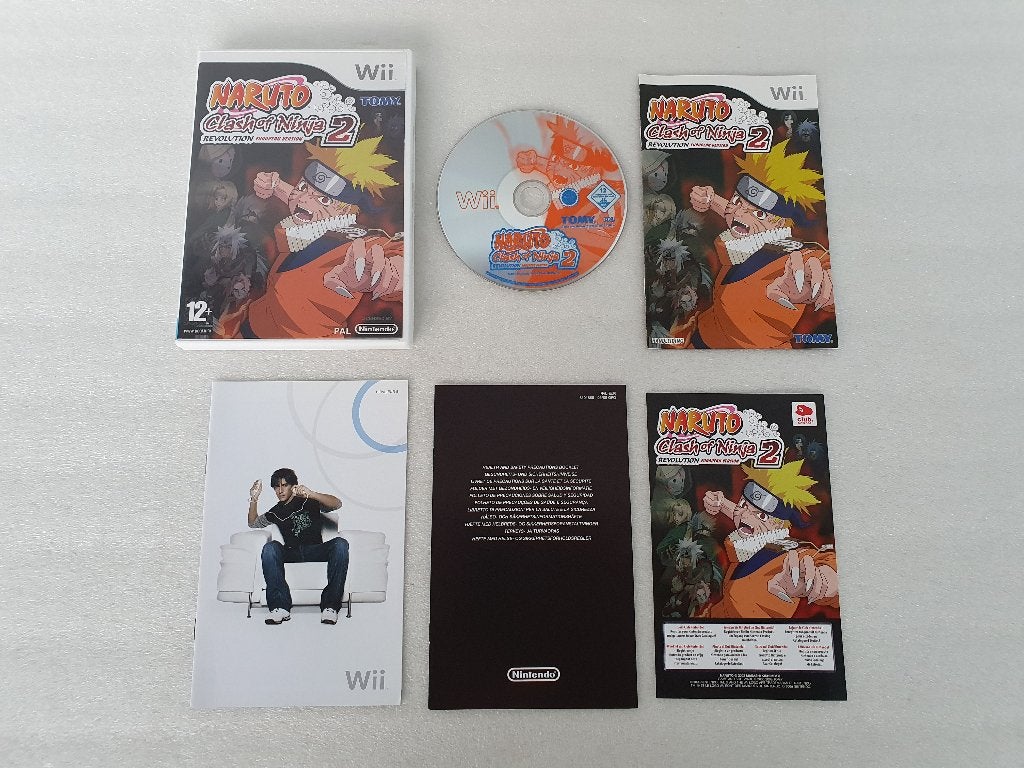 Nintendo Wii: Naruto - Clash of Ninja Revolution 2, Gebruikt, Vechten, 2 spelers, Ophalen of Verzenden
